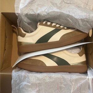 Coconuts by Matisse Women’s Cream and Green Sneakers